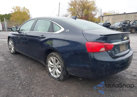 2017 Chevrolet Impala 1Lt from USA, damaged, VIN 2G1105S38H9145452